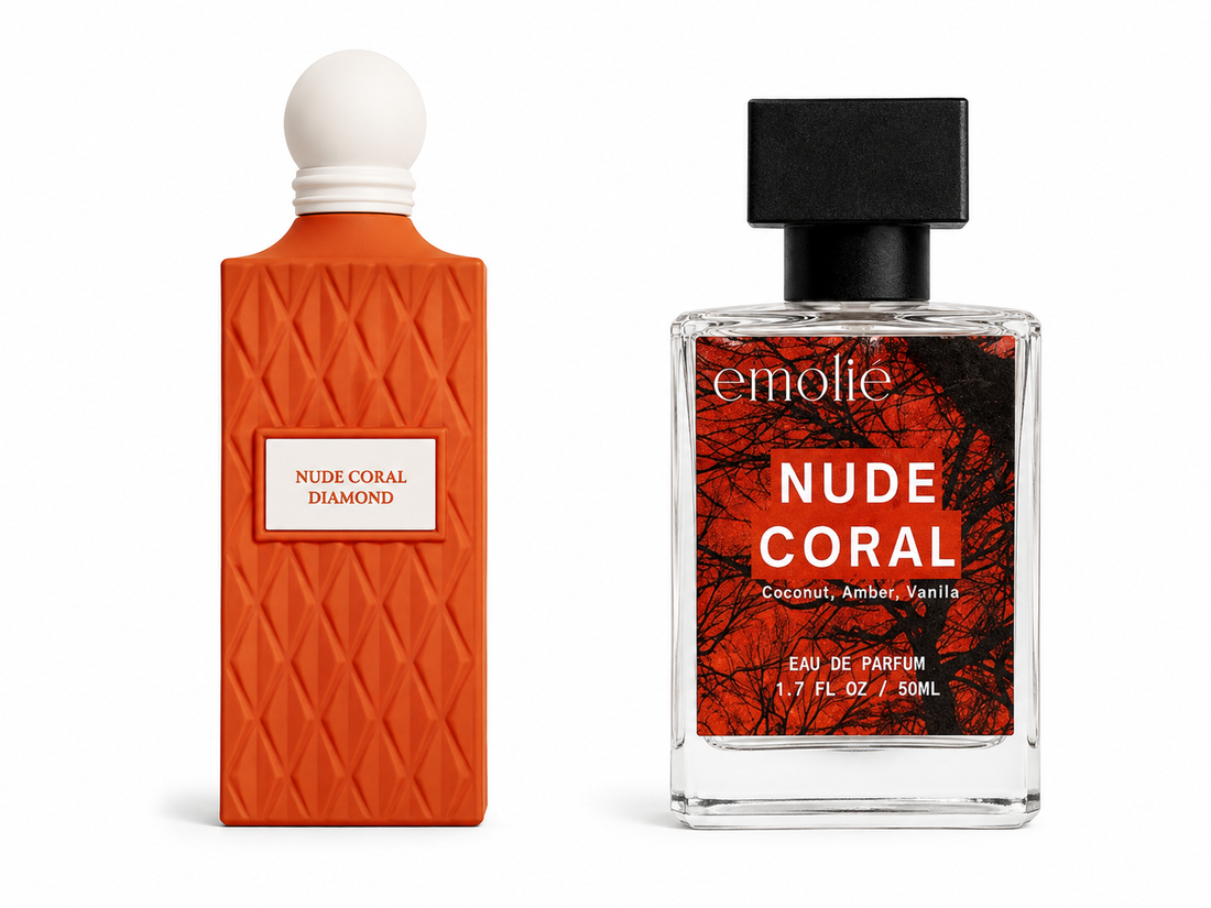 Nude Coral original fragrance comparison