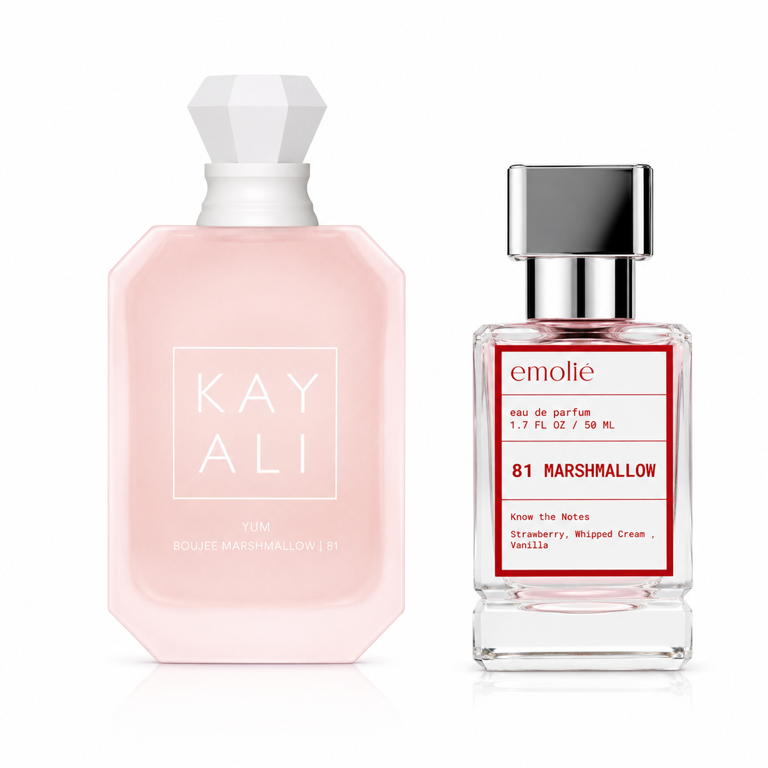 Marshamllow 81 original fragrance comparison