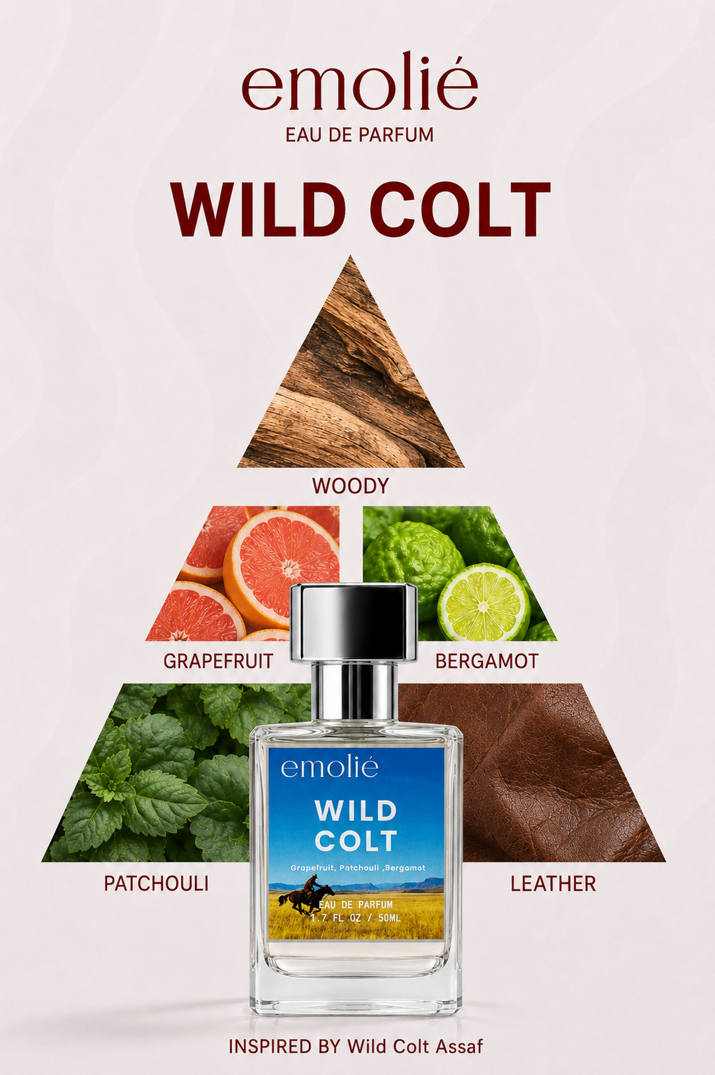 Wild Colt fragrance notes pyramid